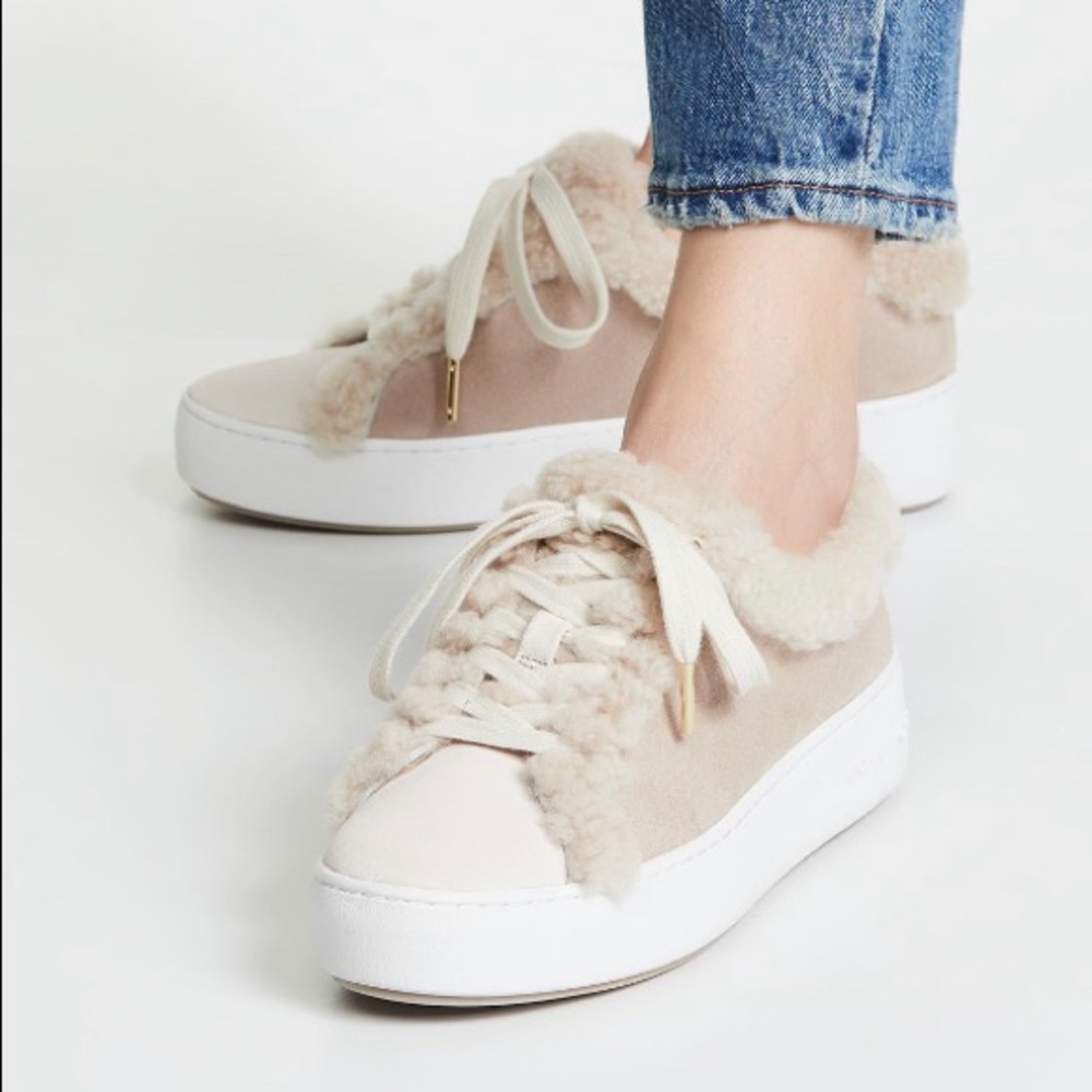 Michael Kors Poppy Lace-Up Sneakers